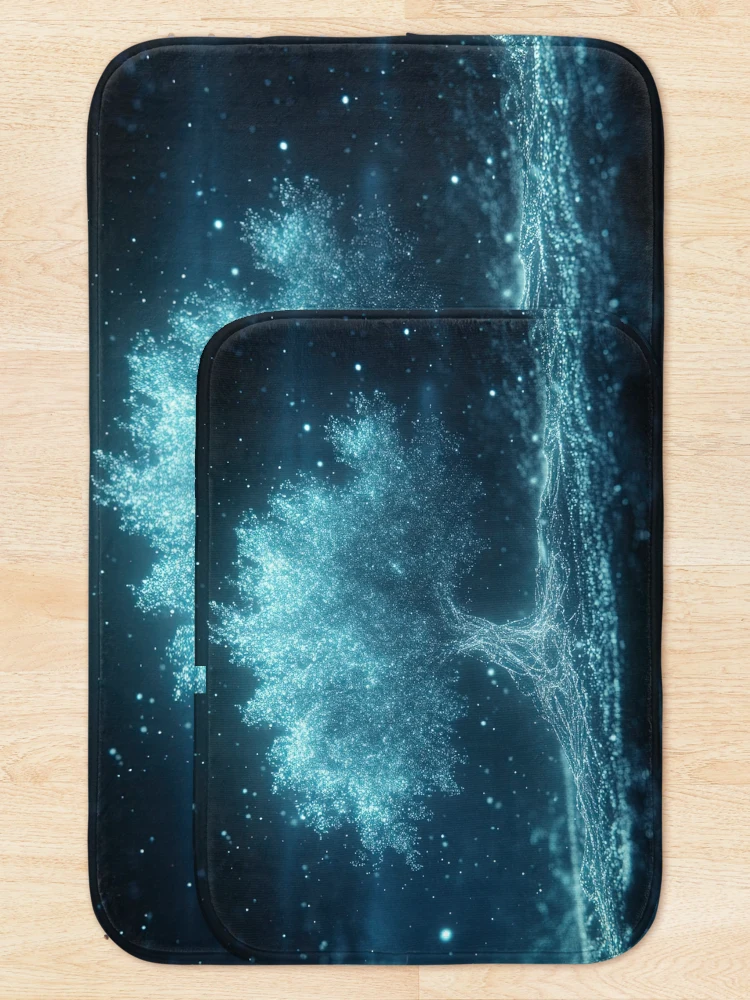 Thumbnail 5 of 6, Bath Mat, Incessant designed and sold by RicoInStudios.