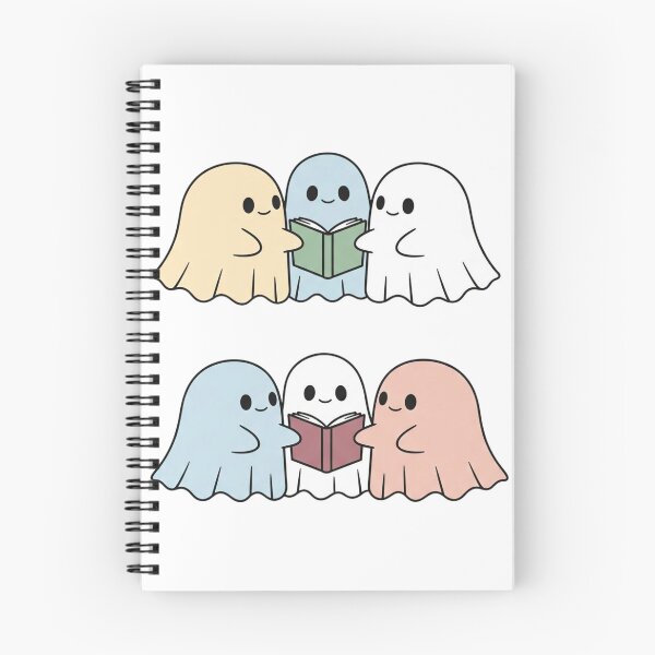 Item preview, Halloween Reading | Spooky and Whimsically Bookish Seasonal Graphic designed and sold by Tw1nsAIArt.