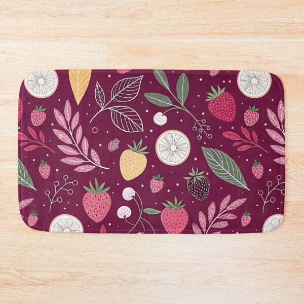 Item preview, Berry Garden on a Raspberry Sky designed and sold by joycrysstudio.
