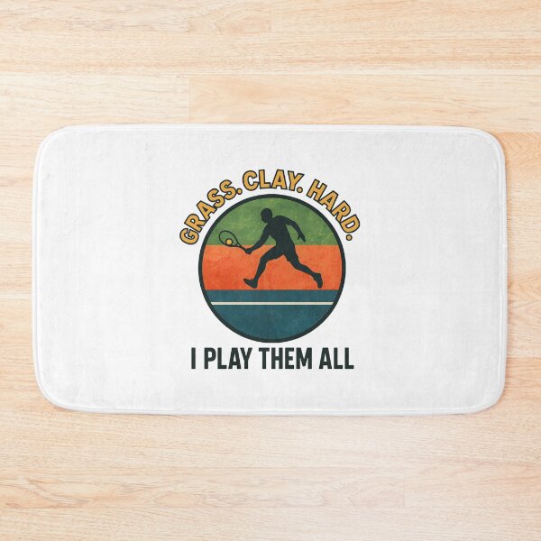 Item preview, Grass. Clay. Hard. - I Play Them All - Tennis designed and sold by inkNext.