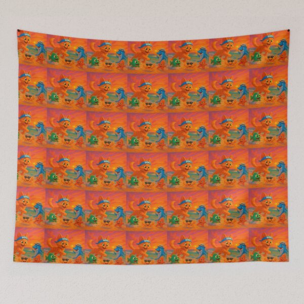 Item preview, BOC Beachy Orange Cat 11 - BOC and His Beachy Friends Play On the Beach designed and sold by Beachy.