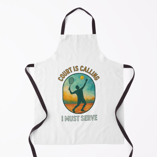 Item preview, Court is Calling - I Must Serve - Tennis designed and sold by inkNext.