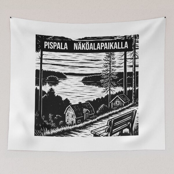 Item preview, PISPALA KNOWS WHERE TO SIT designed and sold by PispalaPrint.