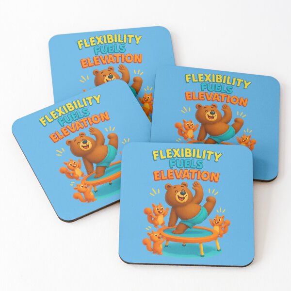 Item preview, Flexibility Fuels Elevation – Bear & Squirrel Bounce Edition designed and sold by Girih.