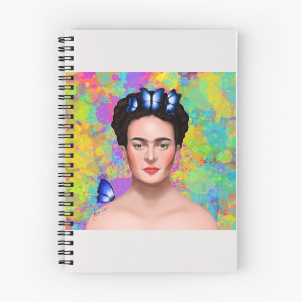 Item preview, frida kahlo - Blue butterflies designed and sold by Liorliv.