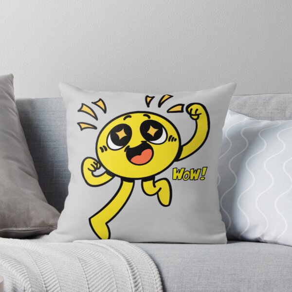 Item preview, Emoji de cuerpo completo y rostro con la letra Wow designed and sold by GoodsFind.