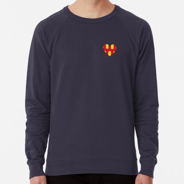 Northumberland heart -small Lightweight Sweatshirt