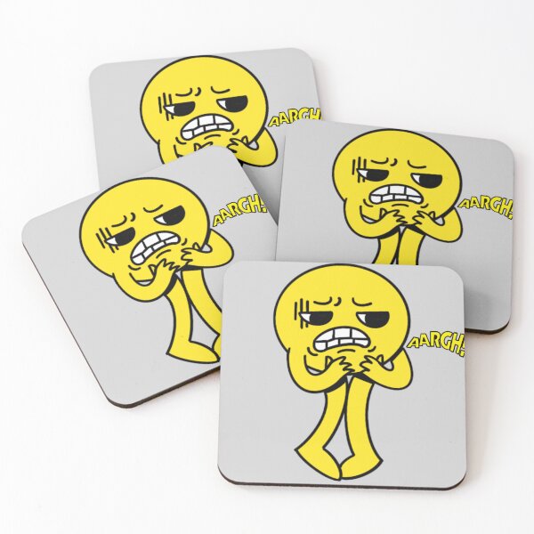 Item preview, Full Body and Face Emoji with Angry Annoyed Letter designed and sold by GoodsFind.