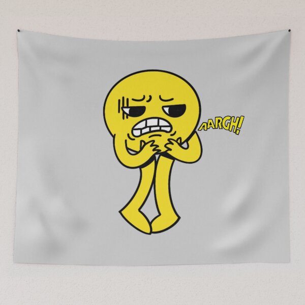 Item preview, Full Body and Face Emoji with Angry Annoyed Letter designed and sold by GoodsFind.