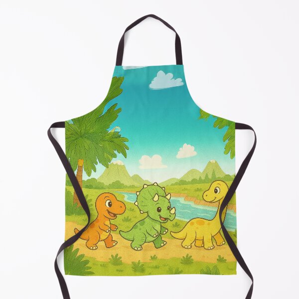 Item preview, Little Dinosaurs' Riverbank Adventure designed and sold by InkandAccents.