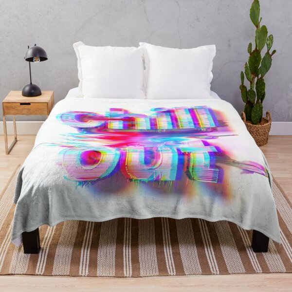 Item preview, chill out, vivid graphics with rgb aberration and trippy effect designed and sold by silent-violin.