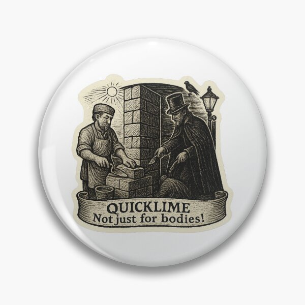 Item preview, “Quicklime Divide: From Bricks to Bodies” designed and sold by DrDoke.
