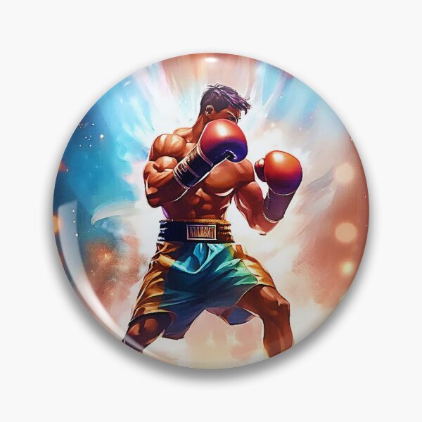 Item preview, Digital AI Painting WallsOfFame Boxer 1 designed and sold by WallsOfFameAust.