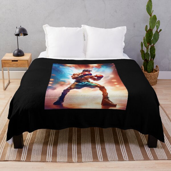 Item preview, Digital AI Painting WallsOfFame Boxer 1 designed and sold by WallsOfFameAust.