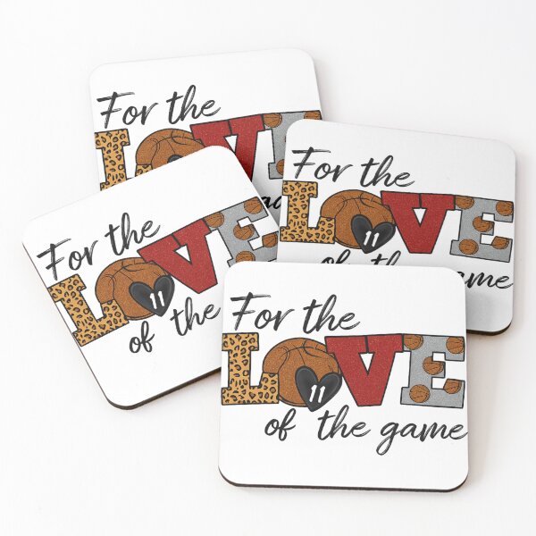 Item preview, For the Love of the Game Basketball Typography Design designed and sold by haitrieuic96.