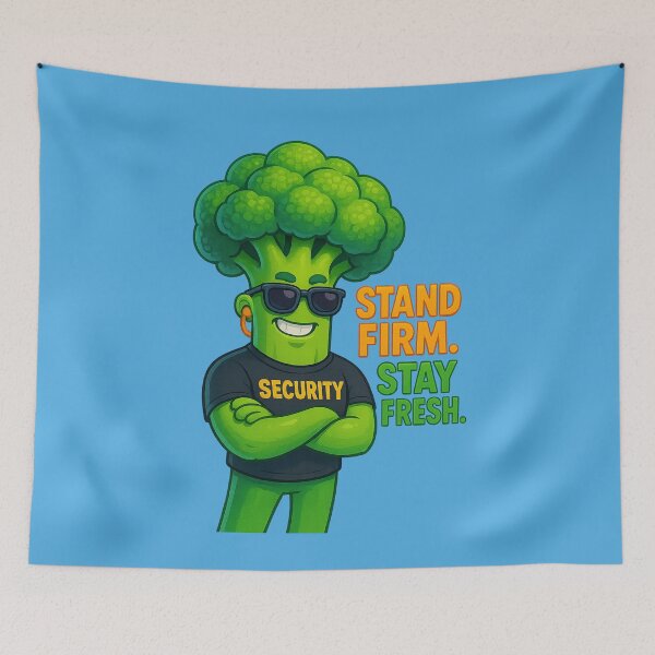 Item preview, Stand Firm. Stay Fresh. – Broccoli Security Protocol designed and sold by Girih.
