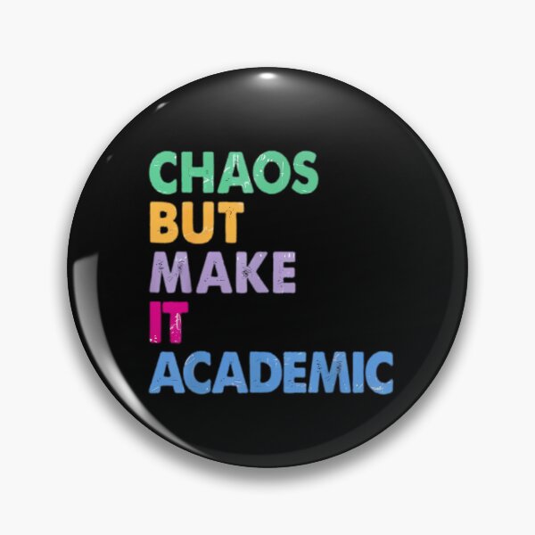 Item preview, Chaos But Make It Academic Funny Teacher Back To School designed and sold by MotivaChic.