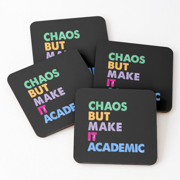 Item preview, Chaos But Make It Academic Funny Teacher Back To School designed and sold by MotivaChic.
