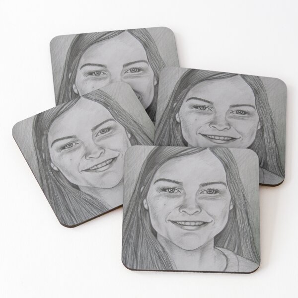 Item preview, Portrait of an unknown woman, smiling. Pencil on 29.7x42cm paper. designed and sold by crowleyronan123.