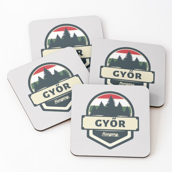 Item preview, Győr Hungary Retro Vintage Badge designed and sold by World Designs.