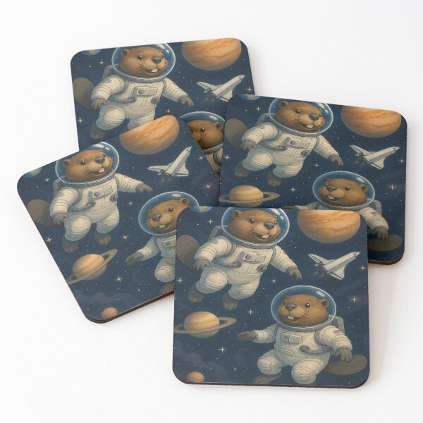 Item preview, Beavers in Space: Galactic Explorers designed and sold by DuckyRebels.