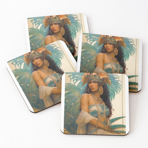 Item preview, Amerindian Princess Art Nouveau designed and sold by Tirsot.