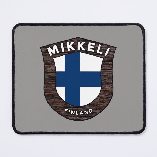 Item preview, Mikkeli Finland Emblem Flag designed and sold by World Designs.