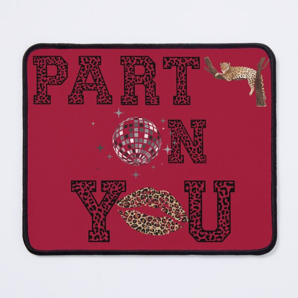 Item preview, Party On U – Disco Ball & Kiss Bold Party Vibes Design designed and sold by tiyaran.