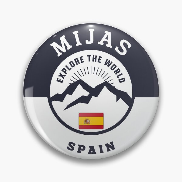 Item preview, Mijas Spain Black and White Crest designed and sold by World Designs.
