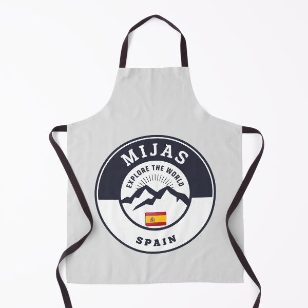 Item preview, Mijas Spain Black and White Crest designed and sold by World Designs.