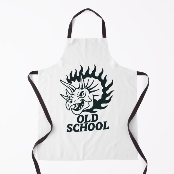 Item preview, Old School Dinosaur Triceratops Retro Chopper Biker Tattoo designed and sold by RustBreaker.