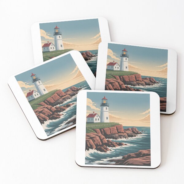 Item preview, East Coast Lighthouse designed and sold by Angry Swan Designs.