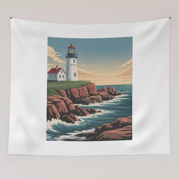 Item preview, East Coast Lighthouse designed and sold by Angry Swan Designs.