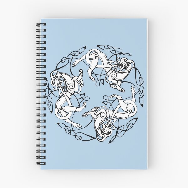 Item preview, Dogs of Dál Riata (white/pale blue) designed and sold by Murph's Images.