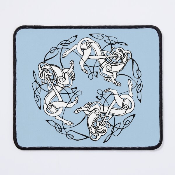 Item preview, Dogs of Dál Riata (white/pale blue) designed and sold by Murph's Images.