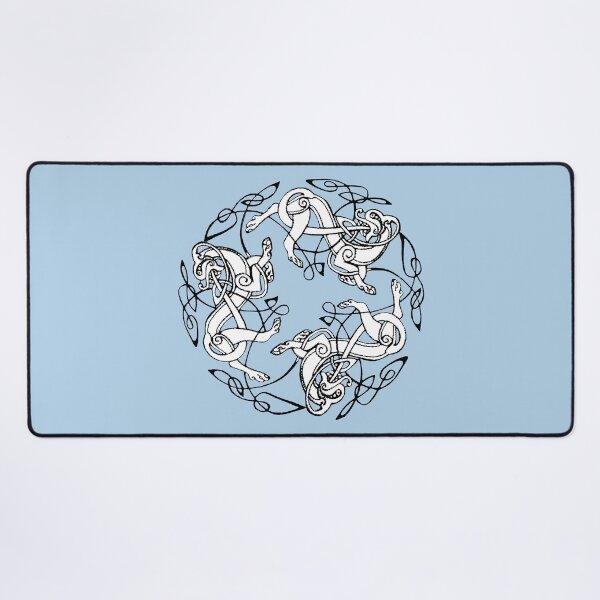 Item preview, Dogs of Dál Riata (white/pale blue) designed and sold by Murph's Images.