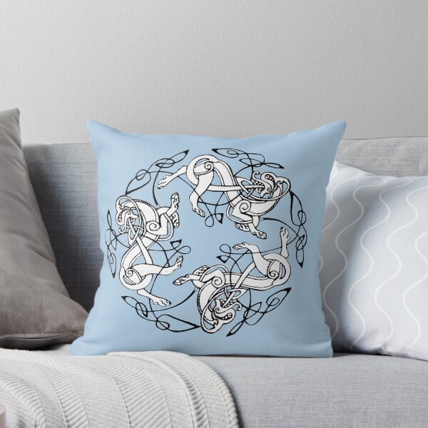 Item preview, Dogs of Dál Riata (white/pale blue) designed and sold by Murph's Images.