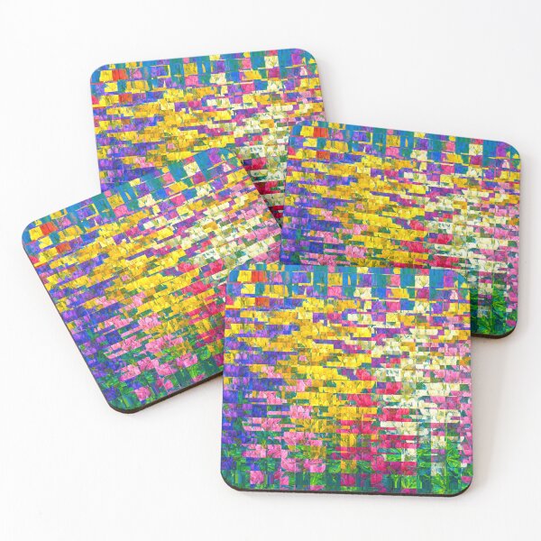 Item preview, Pixelated floral splendor awakens designed and sold by Sigtrix.