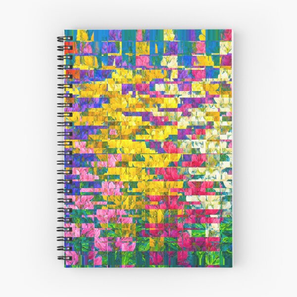 Item preview, Pixelated floral splendor awakens designed and sold by Sigtrix.