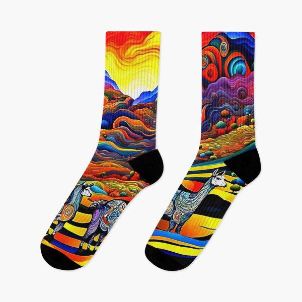 Item preview, Llamas in the mountains 1 designed and sold by George Hutton Hunter.