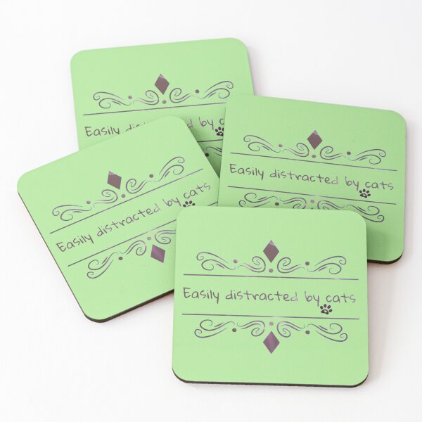 Item preview, Elegant Purple Cat Lover Quote Design designed and sold by Finally Awake.