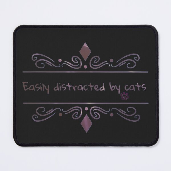 Item preview, Elegant Purple Cat Lover Quote Design designed and sold by Finally Awake.