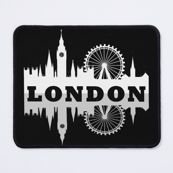 Item preview, London skyline black and white designed and sold by OctopusStudio.