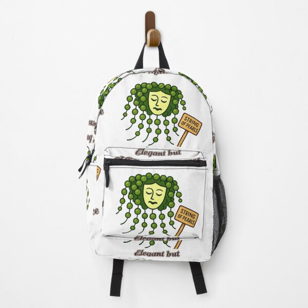 Item preview, String of Pearls – Elegant but High-Maintenance - Funny Plant Character designed and sold by EdgyEdgeArt.