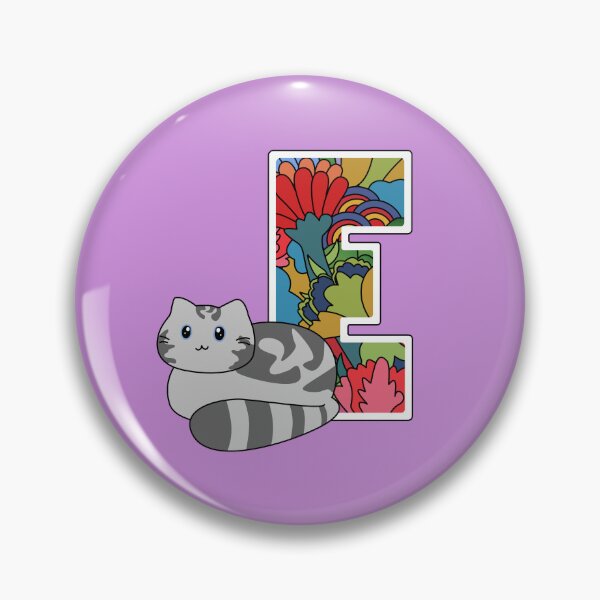 Artikelvorschau, Kätzchen-Alphabet - E entworfen und verkauft von randompeppercat.