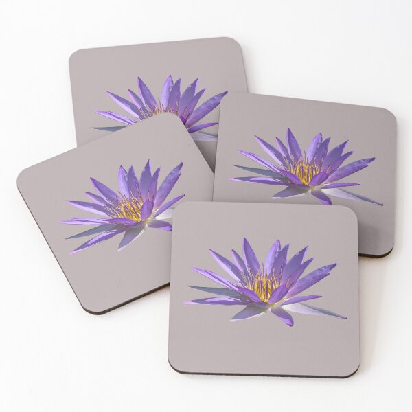 Item preview, The lotus flower , purple water lily, blue waterlily. designed and sold by MiMee4451.