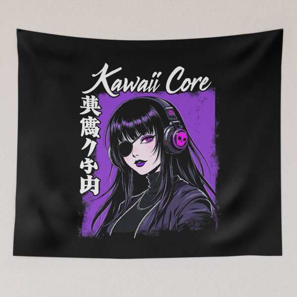 Item preview, Cyberpunk Girl Kawaii Core designed and sold by MooonTees.