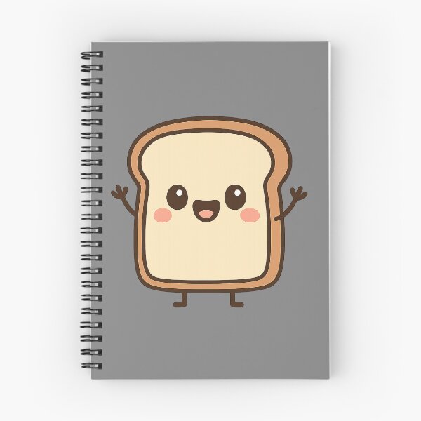 Item preview, Kawaii Party Bread Slice – Cute Toast designed and sold by ALBANAT.
