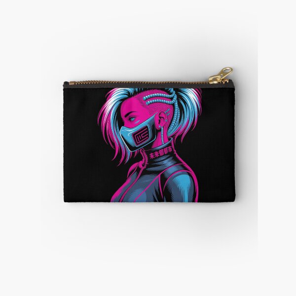 Item preview, Cyberpunk Girl Future Cat Ears designed and sold by MooonTees.