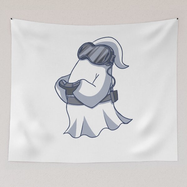 Item preview, A little ghost who loves video games, controllers and virtual headsets designed and sold by fifou96.